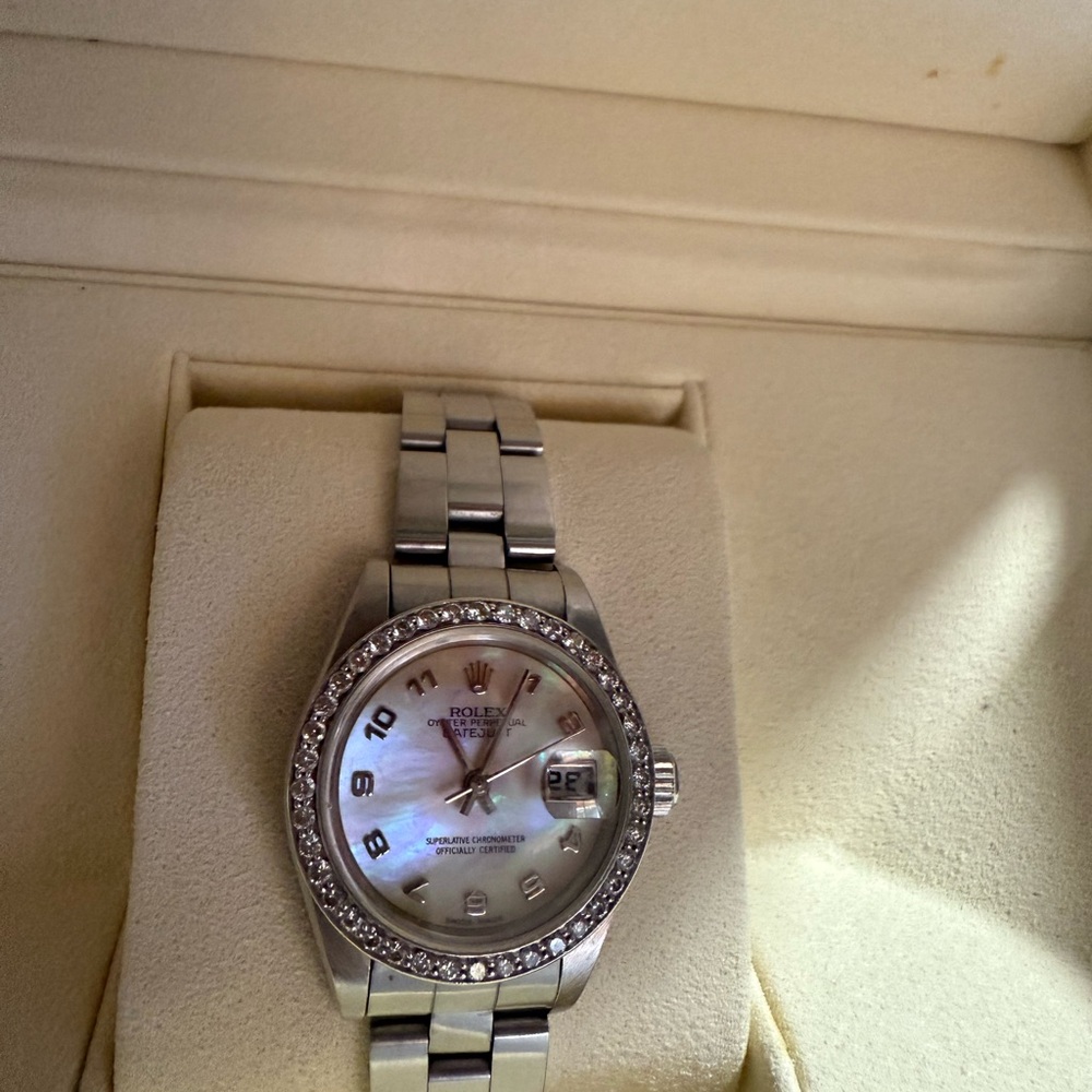 Rolex Datejust Gold and Silver Watch